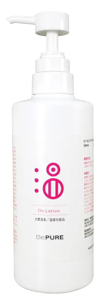 BePURE温ローション500ml